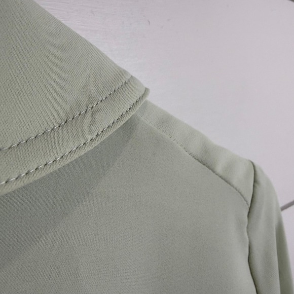 Babaton Aritzia KAHLO AQUA ESSENCE Jacket WOMEN XXS DRAPEY TIE ROBE BLAZER - Picture 9 of 11